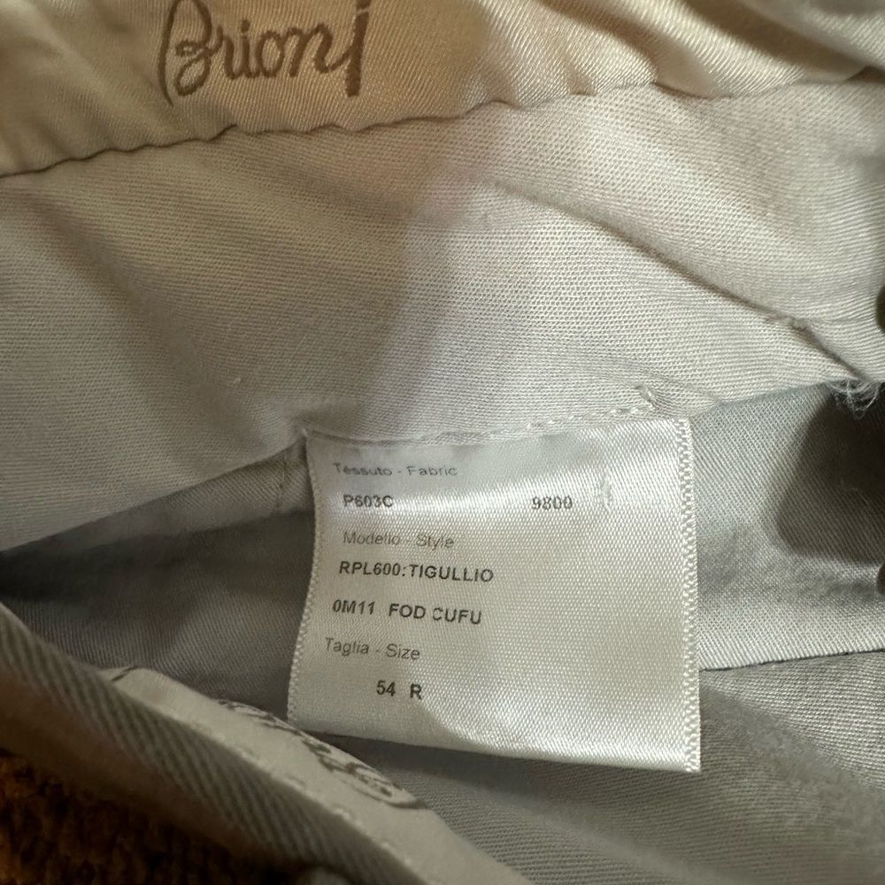 Brioni Greige Pant - Picture 2 of 6